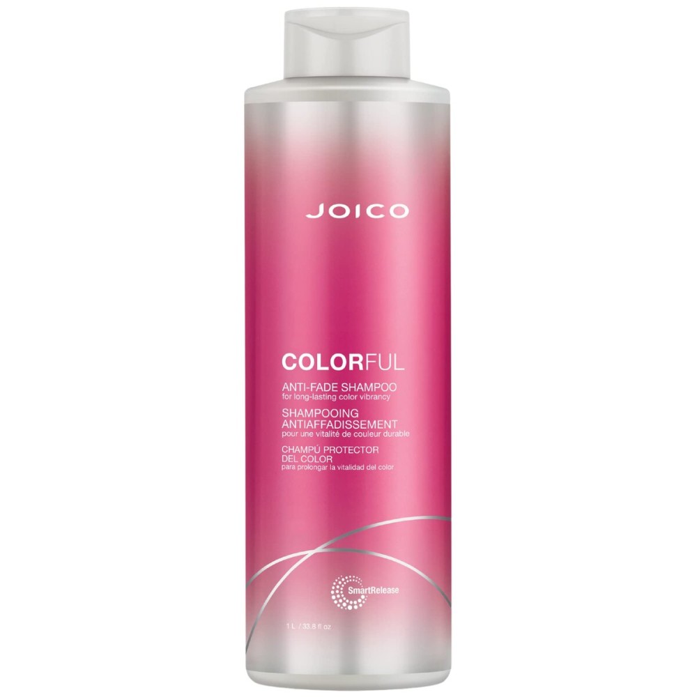Joico Colorful Anti-Fade Shampoo | For Color-Treated Hair | Preserve Hair Color & Vibrancy | Boost Shine & Reduce Breakage | Sulfate Free | With Camellia Oil & Pomegranate Extract | 33.8 Fl Oz