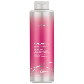 Joico Colorful Anti-Fade Shampoo | For Color-Treated Hair | Preserve Hair Color & Vibrancy | Boost Shine & Reduce Breakage | Sulfate Free | With Camellia Oil & Pomegranate Extract | 33.8 Fl Oz