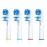 Replacement Brush Heads Compatible with Oral B- Double Clean Design, Double Clean Brush Heads, Compatible with Braun Oral-B Dual Clean Electric Toothbrush - Pack of 4