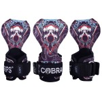 Cobra Grips PRO Weight Lifting Gloves Heavy Duty Straps Alternative Power Lifting Hooks Best for Deadlifts Adjustable Neoprene Padded Wrist Support Bodybuilding (FIT Fang-Sub-LA)