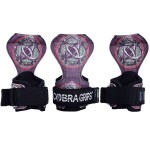 Cobra Grips PRO Weight Lifting Gloves Heavy Duty Straps Alternative Power Lifting Hooks Best for Deadlifts Adjustable Neoprene Padded Wrist Support Bodybuilding (PRO Knot-Sub-Leath)
