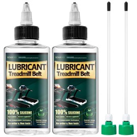 SEKODAY Silicone Treadnmill Belt Lubricants/Lubes,8.4 Ounce, High Temperature Resistant and Stable Lubricant,with Hard Application Tubes and Precision Screw Caps for Easy Use