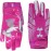 Under Armour boys Youth F8 Football Gloves , Tropic Pink (654)/Metallic Silver , Youth Small