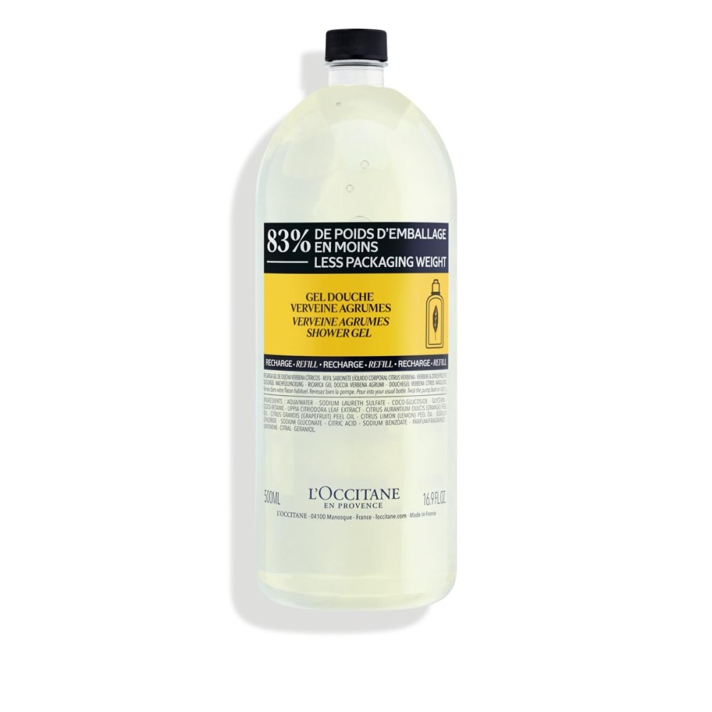 L\'OCCITANE Citrus Verbena Shower Gel Refill, 16.90 Fl. Oz