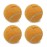 Magicorange 4 PCS Precut Walker Tennis Balls for Furniture Legs and Floor Protection, Heavy Duty Long Lasting Felt Pad Glide Coverings (Orange)