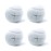 Magicorange 4 PCS Precut Walker Tennis Balls for Furniture Legs and Floor Protection, Heavy Duty Long Lasting Felt Pad Glide Coverings (White)