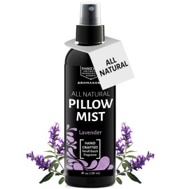 Aromasong Lavender Pillow Spray for Sleeping - All Natural Calming Linen & Bedtime Sleep Mist for Deep Sleep - Pillow Spray Aromatherapy with Botanical Essential Oils for Relaxing Stress