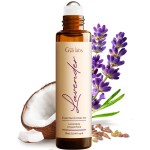 Gya Labs Lavender Essential Oil Roll On - 0.34 Fl Oz - Travel Size Roller for Camping, Skin, Aromatherapy Relief, Convenience