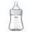 Chicco Duo 5oz. Hybrid Baby Bottle with Invinci-Glass Inside and Plastic Outside | Dishwasher, Bottle Warmer, and Electric Sterilizer Safe | Intui-Latch Nipple | Clear/Grey