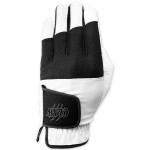 CaddyDaddy Claw PRO and MAX Golf Gloves for Men | Flex-Mesh Suede/Design for Cool Ventilation | Lasts 3-5 Times Longer Than Leather (Worn on Right Hand, MAX White, Small)