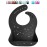 otterlove Silicone Bib - 100% Pure Platinum LFGB Baby Bibs with No Fillers - Wide Food Catching Pocket - Easy Clean - Mess Proof - Dishwasher Safe - BPA and Phthalate Free