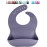 otterlove Silicone Bib - 100% Pure Platinum LFGB Baby Bibs with No Fillers - Wide Food Catching Pocket - Easy Clean - Mess Proof - Dishwasher Safe - BPA and Phthalate Free