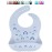 otterlove Silicone Bib - 100% Pure Platinum LFGB Baby Bibs with No Fillers - Wide Food Catching Pocket - Easy Clean - Mess Proof - Dishwasher Safe - BPA and Phthalate Free