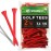 WHAMZ33 W Professional Bamboo Golf Tee 2-34 inch Tee Pack of 100, Red