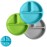 Silikong Silicone Suction Plate for Toddlers - Divided Baby Plate for Self Feeding - BLW Weaning Plate - BPA Free, Dishwasher & Microwave Safe - Baby Feeding Tray for Kids, Infants & Toddlers