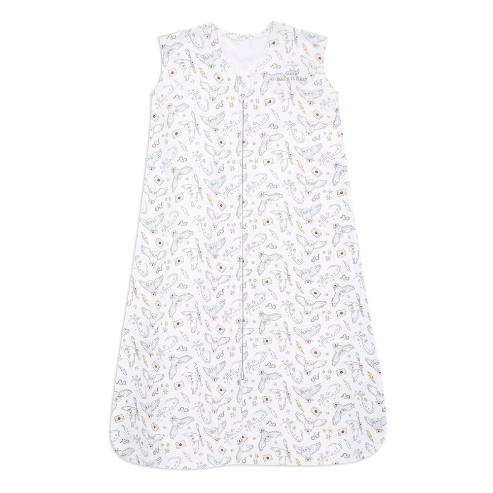 HALO SleepSack, 100% Cotton Wearable Blanket, Swaddle Transition Sleeping Bag, TOG 0.5, Harry Potter Messenger, Medium, 6-12 Months