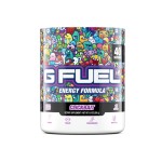 G Fuel Clickbait Energy Drink Powder, Pre Workout Caffeine Mix for Gaming, Sugar Free Focus Amino, Vitamin + Antioxidants, 9.8oz (Cherry Pomegranate, 40 Servings)