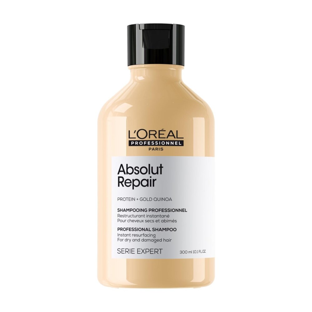 L\'Oreal Professionnel Paris Absolut Repair Shampoo - Nourishing Protein Shampoo For Dry, Damaged Hair, Repairs Damage and Provides Shine