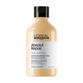 L\'Oreal Professionnel Paris Absolut Repair Shampoo - Nourishing Protein Shampoo For Dry, Damaged Hair, Repairs Damage and Provides Shine