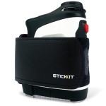 STICKIT Magnetic Rangefinder Strap | Strong Magnet Securely Holds to Golf Carts and Golf Clubs for Easy Access | Slim, Form Fitting, Size Adjustable
