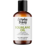 Squalane Oil - 100% Pure & Natural Plant Derived Facial Oil 8oz Bulk - Cold Pressed and Unrefined Premium Grade Multipurpose Moisturizing Oil For Skin and Hair