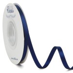 Ribbli Navy Double Faced Satin Ribbon,1/4 x Continuous 25 Yards,Use for Bows Bouquet,Gift Wrapping,Baby Shower,Floral Arrangement