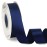 Ribbli Navy Double Faced Satin Ribbon,1 x Continuous 25 Yards,Use for Bows Bouquet,Gift Wrapping,Baby Shower,Floral Arrangement