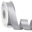 Ribbli Silver Double Faced Satin Ribbon,1 x Continuous 25 Yards,Use for Bows Bouquet,Gift Wrapping,Baby Shower,Floral Arrangement