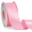 Ribbli Pink Double Faced Satin Ribbon,1-1/2 x Continuous 25 Yards,Use for Bows Bouquet,Gift Wrapping,Baby Shower,Floral Arrangement