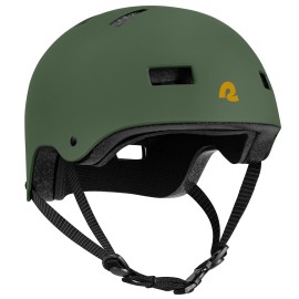 Retrospec Dakota Bicycle / Skateboard Helmet for Adults - Commuter, Bike, Skate, Scooter, Longboard & Incline Skating - Highly Protective & Premium Ventilation-Small - Matte Forest