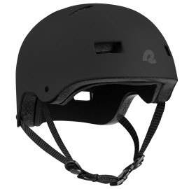 Retrospec Dakota Bicycle / Skateboard Helmet for Adults - Commuter, Bike, Skate, Scooter, Longboard & Incline Skating - Highly Protective & Premium Ventilation- Small- Matte Black ( Small: 51-55 cm)