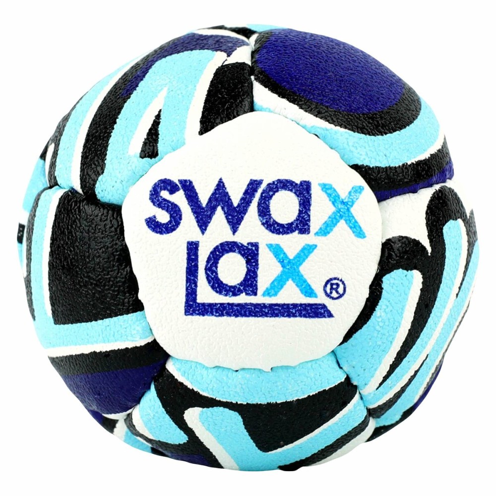 SWAX LAX Lacrosse Training Ball - Indoor Outdoor Practice Less Bounce & Rebounds (1 Swax Tag)