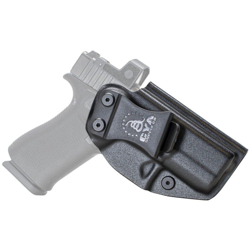 CYA Supply Co.- Black Optics Ready IWB Holsters - Fits Glock 43/43X/43X MOS - Veteran Owned - Made in USA