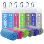 Skeen Cooling Towel (40x12) - Soft, Breathable Chilly Towel for Neck & Head, Yoga, Golf, Gym & More Activities