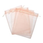 LOOKSGO 25 pcs 8x12 Inches Drawstring Organza Bags Wedding Party Favor Gift Candy Toys Makeup Pouches Gift Bag