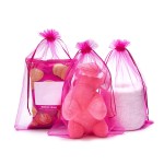 LOOKSGO 25 pcs 8x12 Inches Drawstring Organza Bags Wedding Party Favor Gift Candy Toys Makeup Pouches Gift Bag