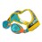 FINIS DragonFly Kids Swim Goggles - Ages 3-8 - UV Protection - Floating Neoprene Strap - Soft Silicone Fit - Fish