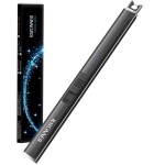 Electric Lighter with Safety Lock USB Rechargeable Windproof & Flameless Plasma Arc Lighter for Easter Basket Stuffers