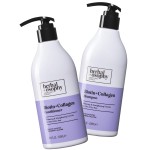 Herbalosophy Biotin & Collagen Shampoo & Conditioner Set, Hair Growth Thickening, Repair Dry, Damaged Hair Set, Infused with Vitamin B7 & Argan Oil, Sulfate, Parabens and Gluten Free, 2 x 16.9 Fl Oz
