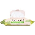 The Honest Company Hydrate and Cleanse Naturally Scented Wipes Cleansing Multi-Tasking 99% Water Plant Based Hypoallergenic Aloe Cucumber 60 Count