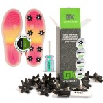 Golfkicks - Spikes Kit - Turn Sneakers into Golf Shoes - Shark Tank Featured - DIY Golf Shoe Making - Add Cleats to Any Shoe - Golf Spikes - Black