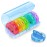 Sukuos Large Weekly Pill Organizer 2 Times a Day, Daily Pill Box 7 Day Easy to Open with Double Protection, AM PM Pill Case for Medicine/Vitamin/Fish Oil/Supplements (Blue)
