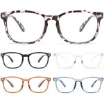 BLS BLUES Reading Glasses for Women for Home, Office & Driving - HD Clear Readers with Blue Light Blocking Protection