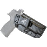CYA Supply Co.- Carbon Fiber Optics Ready IWB Holsters - Fits Sig Sauer P365 XL - Veteran Owned - Made in USA