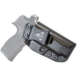 CYA Supply Co.- Carbon Fiber Optics Ready IWB Holsters - Fits Sig Sauer P365 XL - Veteran Owned - Made in USA