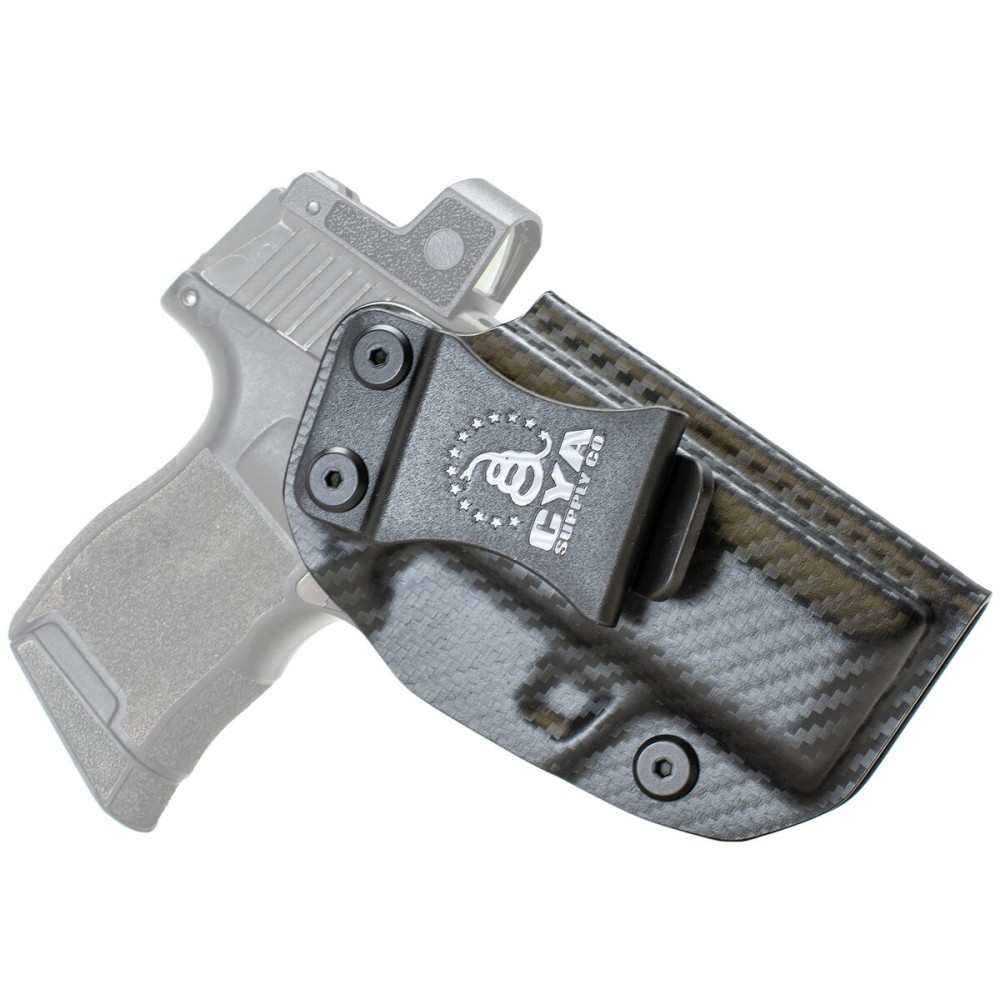 CYA Supply Co.- Carbon Fiber Optics Ready IWB Holsters - Fits Sig Sauer P365X/P365/P365 SAS - Veteran Owned - Made in USA