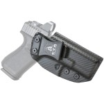 CYA Supply Co.- Carbon Fiber Optics Ready IWB Holsters - Fits Glock 19/19X/44/45 GEN 3-5 Glock 23/32 Gen 3-4 - Veteran Owned - Made in USA