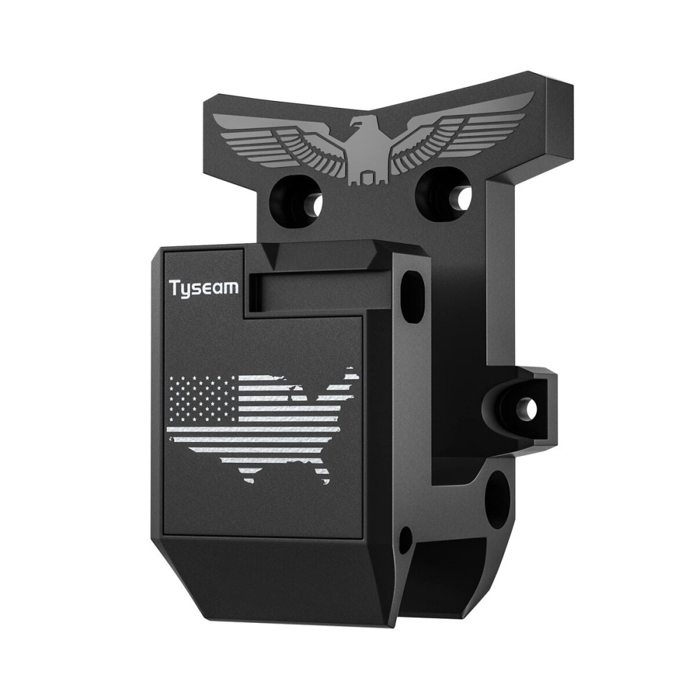 AR Wall Mount for 223/5.56 Rifle + Magazine, Gun Wall Mount AR15 Rifle Wall Rack, AR Accessories with Gun Holder Strong and Solid PA Material