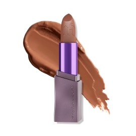 URBAN DECAY Vice Hydrating Lipstick (Depends on Traffic - Medium Warm Nude - Cream Finish), Creamy Formula, Moisturizing Lip Color with Aloe Vera & Avocado Oil, Vegan, Cruelty-free - 0.11 oz