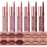 BestLand 12Pcs Matte Liquid Lipstick + Lip Liner Pens Set, Velvety Nude Lip Stain Waterproof Long Wear Makeup Gift Set